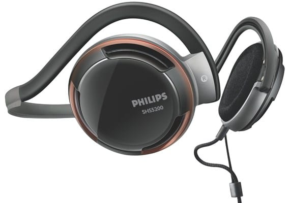 Philips SHS5200-28 Behind The Neck Types of Headphones