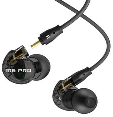 Meelectronics M6 Pro - Best In Ear Headphones Under 50