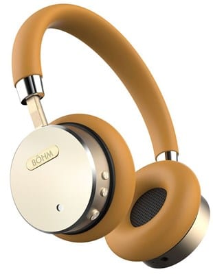 Bohm B-66 Tan Gold - Cheap Noise Cancelling Headphones