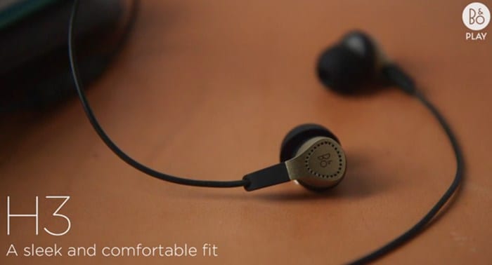 Bang and Olufsen Beoplay H3 earbuds - Best In Ear Headphones under 200 Dollars