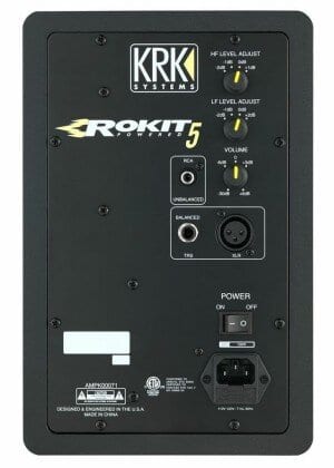 KRK RP5G3-NA Rokit 5 Generation - best studio monitors for home studio