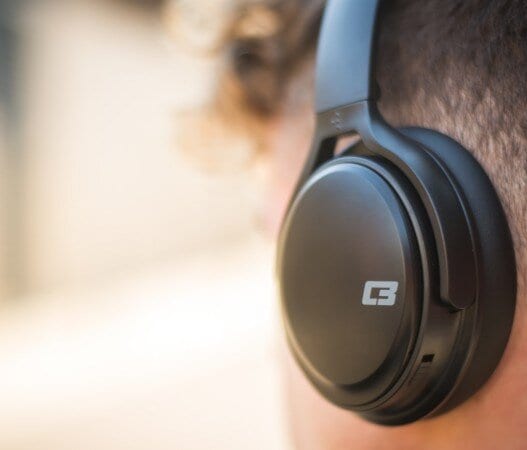 CB3-Hush - most comfortable noise cancelling headphones under $100