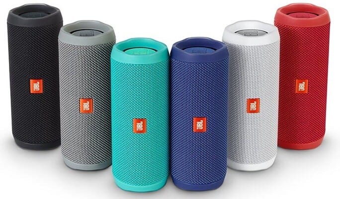 JBL Flip 4 - available in 6 different colors