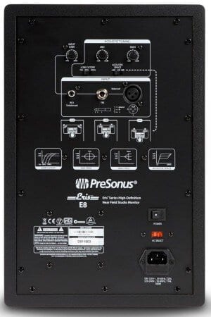 PreSonus Eris E8 - best nearfield monitors for mixing